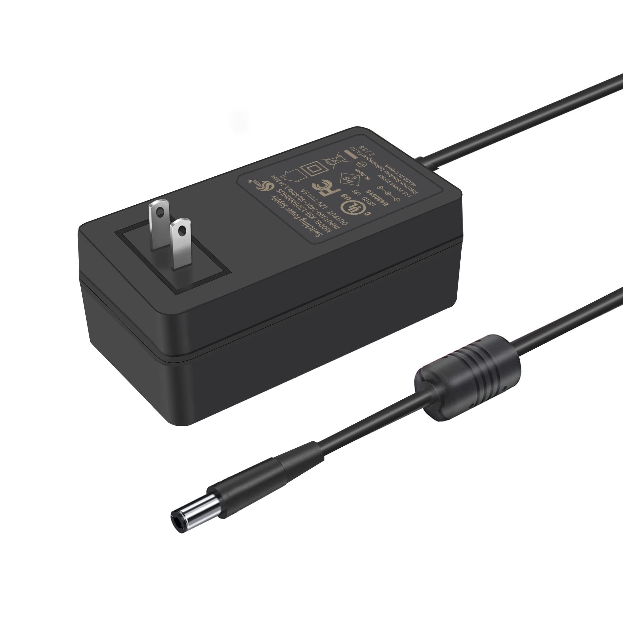 Amazon.com : Geekworm DC 12V 5A 60W Power Adapter | UL Listed | AC